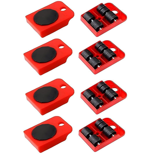 Furniture Lifting Moving Wheel - Heavy Duty Pads Easy and Safe Moving Slider Tools for Shifting Washing Machines, Fridge, Sofa and Wardrobes | Max Load 150KG/331LBS (Only Wheel Pad, Pack of 4)