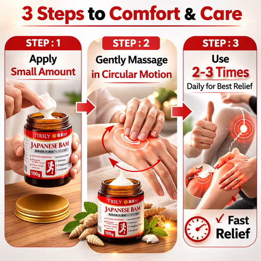 QuickRelief™ - Japanese Instant Pain Relief Soothing Massage Gel 🌸✨ (Buy 1 Get 1 Free🔥🔥)