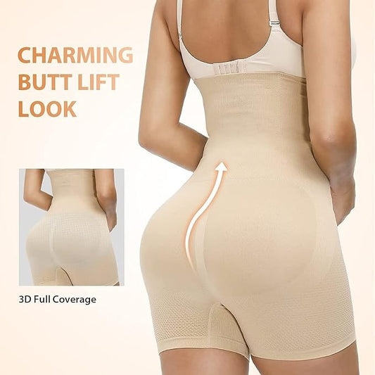 4 in 1 Women’s High Waist Tummy & Thigh Body Shaper