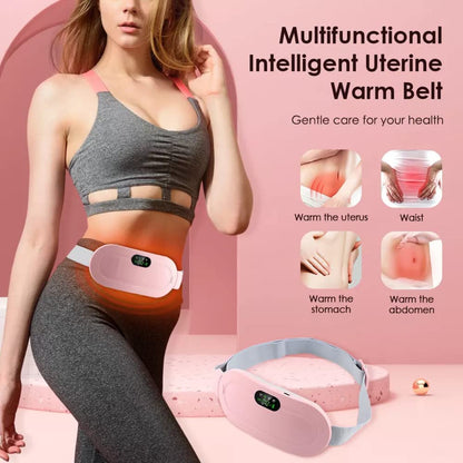 Period Cramp Relief Massager with Heating Pad