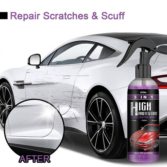 3-In-1 Hydrophobic Nano Coating Car Scratch Spray