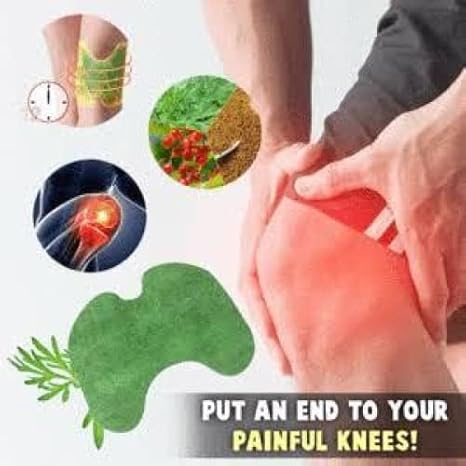 Herbal Knee Pain Relief Patches (Pack of 20)