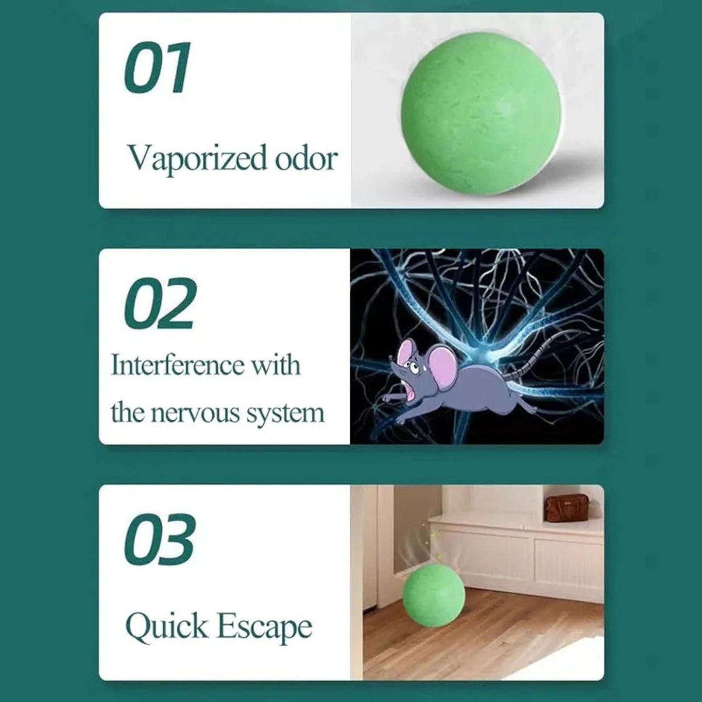 Pesto-Guard™ : Rat & Insect Repellent Pellets |🔥BUY 1 GET 1 FREE🔥