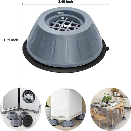 4Pcs Anti Vibration Pads for Washing Machine