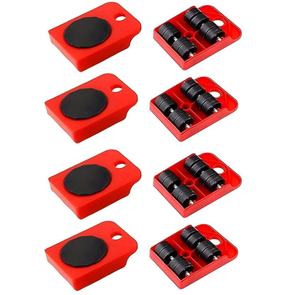 Furniture Lifting Moving Wheel - Heavy Duty Pads Easy and Safe Moving Slider Tools for Shifting Washing Machines, Fridge, Sofa and Wardrobes | Max Load 150KG/331LBS (Only Wheel Pad, Pack of 4)