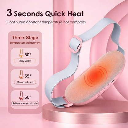 Period Cramp Relief Massager with Heating Pad