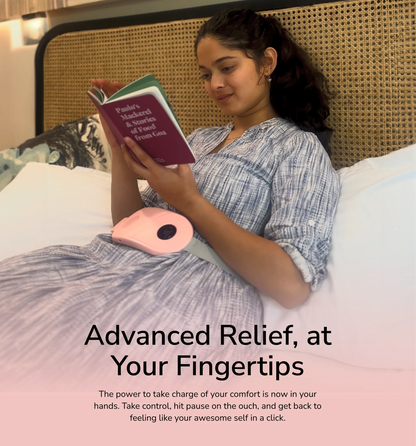 Period Cramp Relief Massager with Heating Pad