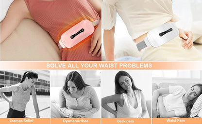 Period Cramp Relief Massager with Heating Pad